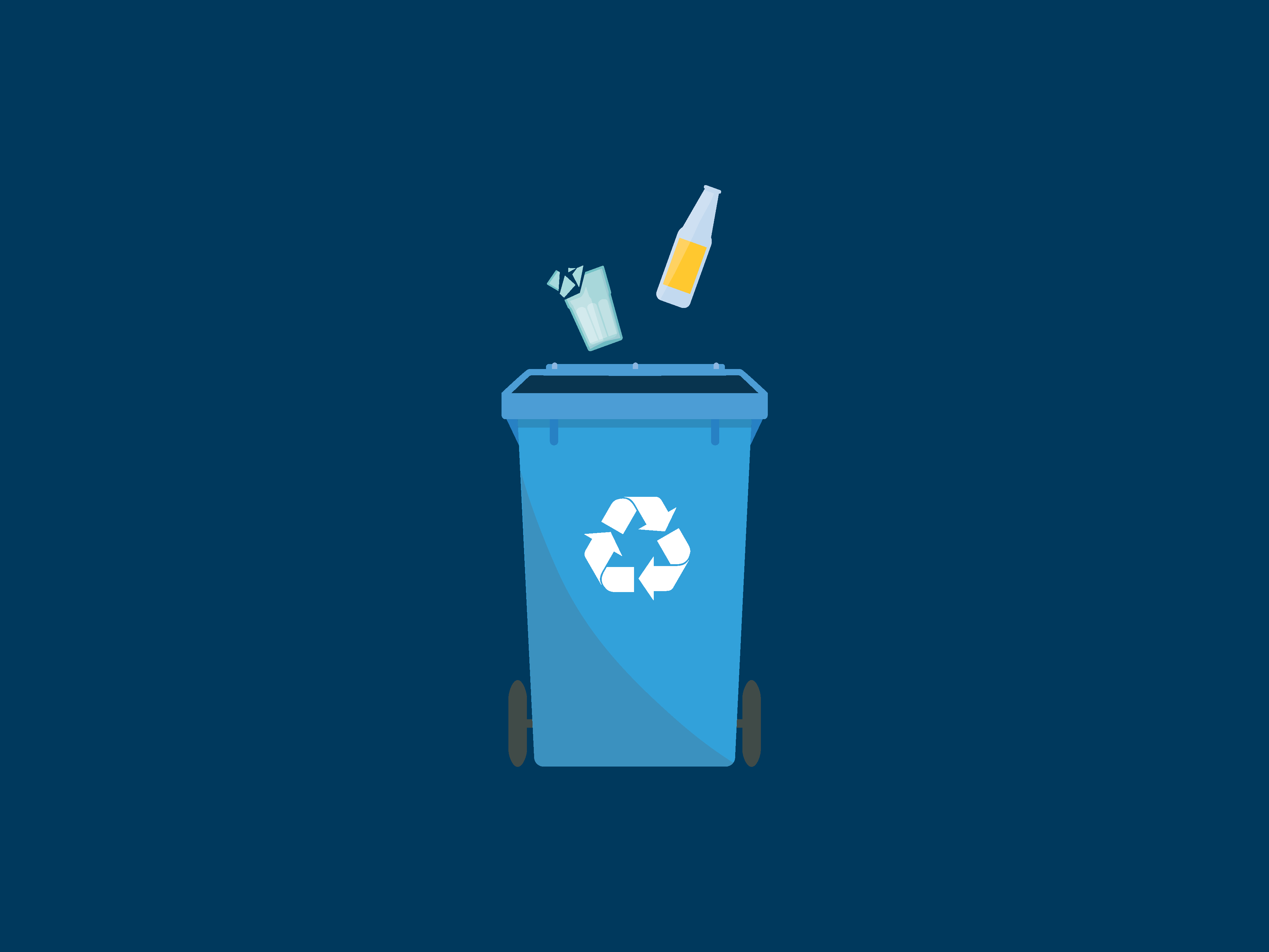 Regular & Recyclables Icon