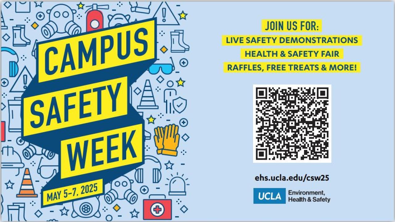 campus safety week 2025