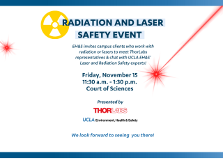 NOV 15 Laser & Rad Safety Event