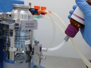 waste anesthetic gas consultation setup 